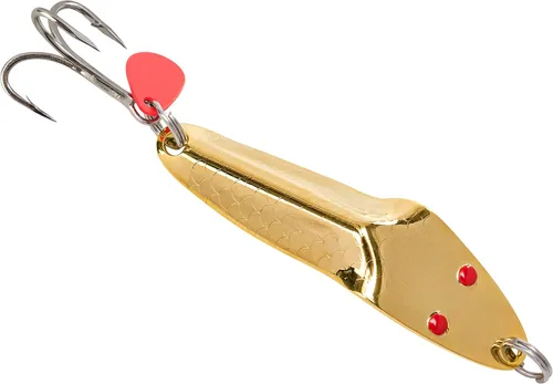 Vista 12 de AL's Goldfish Lure Company, FN100 49er - Señuelo de cuchara de pesca de agua dulce con gancho para trucha, salmón, lubina, lucioperca y lucio