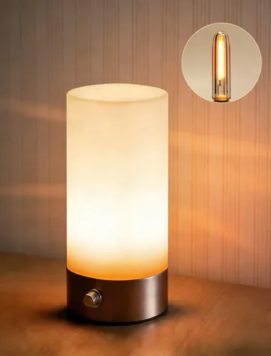 Vista 4 de KGC Paquete de 12 bombillas LED T13 de repuesto para luces S14 para exteriores, luces nocturnas de 0.6 W, equivalente a bombilla incandescente de 11