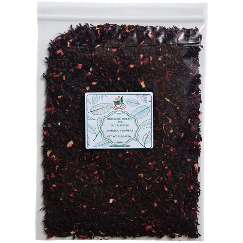 Vista 9 de TeaDreamTea Muestra de té de hierbas sueltas 8 paquetes de té de hierbas Té de hierba de limón Hoja suelta Té de caléndula flores secas Té