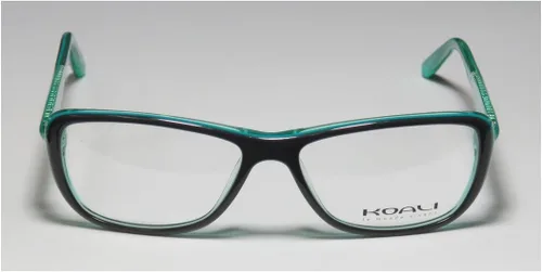 Vista 3 de Koali 7184k para damasmujeres diseñador de borde completo forma cadera oftálmica moda accesorio lentesmarco de gafas