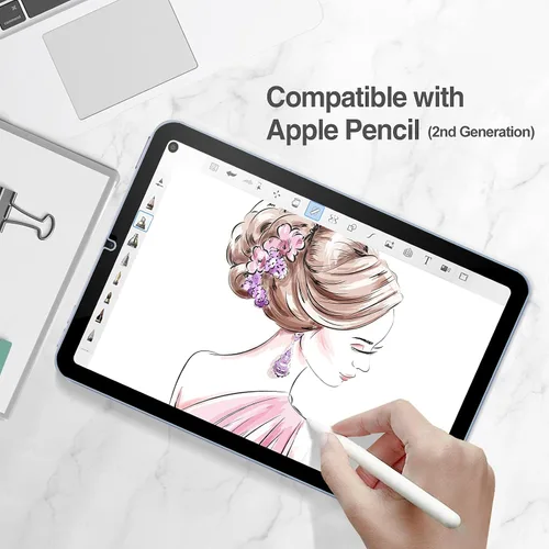 Vista 7 de ProCase Protector de pantalla de privacidad para iPad Mini 7ª (A17 Pro) 2024/Mini 6ª generación de 8.3 pulgadas 2021, protector de película