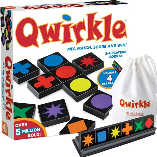Vista 8 de MindWare Qwirkle Juego de Mesa
