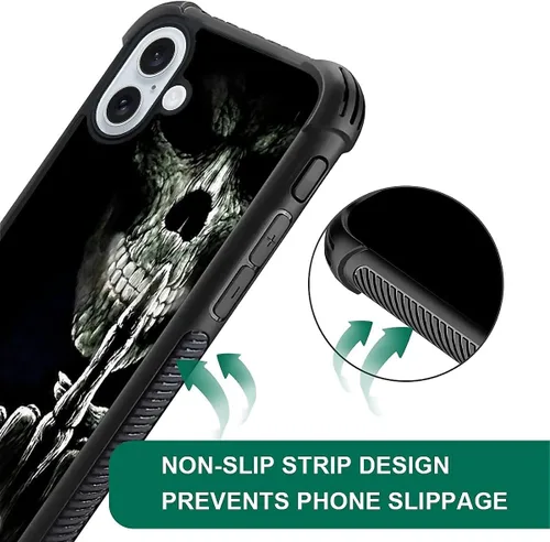 Vista 949 de Funda compatible con iPhone 15, diseño de elefantes africanos, diseño increíble a prueba de golpes, antiarañazos, carcasa trasera de policarbonato