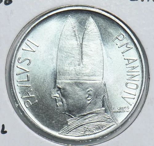 Vista 2 de Moneda Coleccionable Vaticano 1966 10 Lire 299104