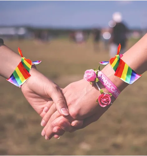 Vista 5 de Mayam Bandanas de arco iris, orgullo gay, LGBTQ, bandana para diadema, bufanda unisex para festivales, fiestas, celebraciones y uso diario