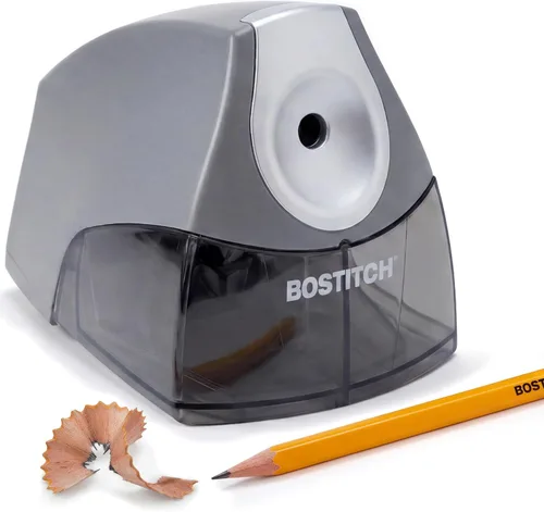 Vista 9 de Saca puntas eléctrico compacto de escritorio Stanley Bostitch, Negro