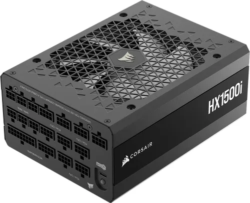 Vista 9 de CORSAIR HX1200i (2025) Fuente de alimentación ATX de ruido ultrabajo totalmente modular con cable de 12V-2x6 - Cumple con ATX 3.1 y PCIe 5.1