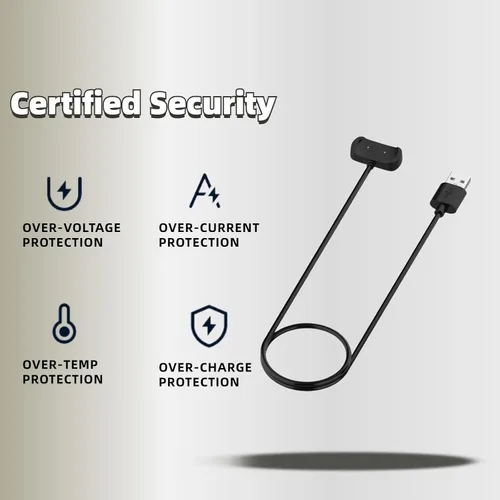 Vista 3 de Cargador para Amazfit GTS 2/GTS 2e/GTS de 2 minutos, compatible con Amazfit GTS 4 Mini, cable de carga magnético USB A de 3.3 pies/3.3 ft