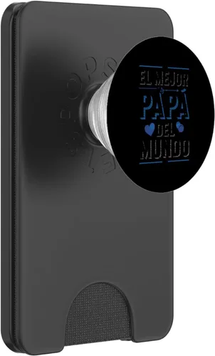 Vista 8 de El Mejor Papá Del Mundo Spanish Dad Quote PopSockets Adhesive PopGrip
