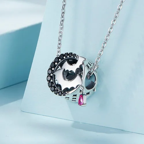 Vista 89 de Abalorios de plata de ley para pulseras, collares, familia para siempre, circonita cúbica, regalo de joyería para mujeres