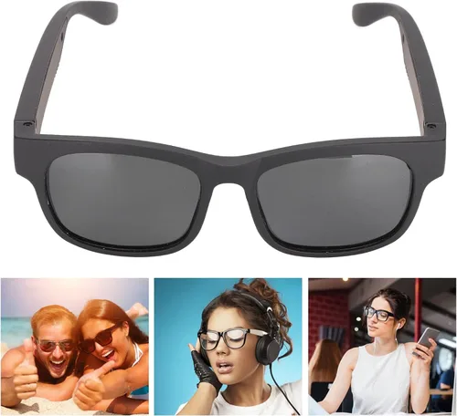 Vista 7 de Estéreo Cancelación de Ruido Gafas de sol inteligentes con auriculares para Ciclismo Correr Conducción Pesca