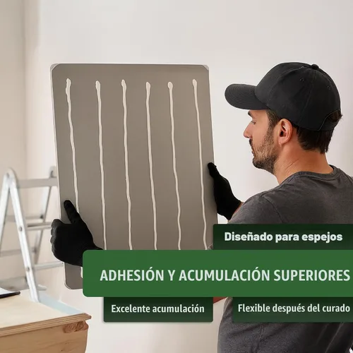 Vista 3 de Adhesivo de espejo CS-4300, bajo olor, compatible con COV