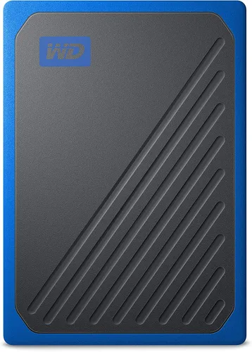 Vista 2 de WD 2TB My Passport Go SSD Cobalt Almacenamiento externo portátil, USB 3.0 - WDBMCG0020BBT-WESN Cobalto