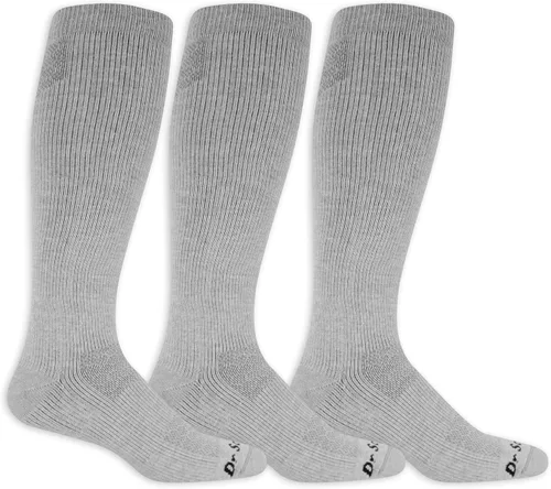 Vista 8 de Dr. Scholl's Men's Athletic & Work Compression Over the Calf Socks - 1 & 3 Pair Packs - Fatigue Relief