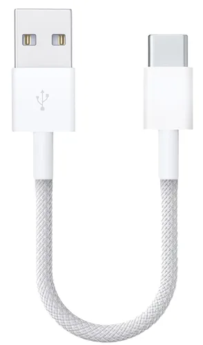 Vista 9 de [Paquete de 2 unidades de 1 m Certificado MFi] Cable USB C tejido CarPlay para cargador Apple iPhone 17 Pro Max, cable USB A a USB-C duradero
