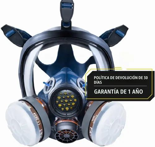 Vista 6 de Parcil Distribution Full Face Respirator with Filter