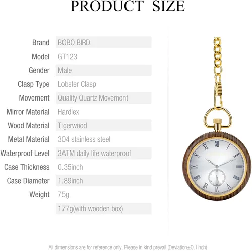 Vista 3 de 2win Relojes de bolsillo personalizados grabados para hombres, papá, hijo, relojes personalizados, exquisitos relojes de bolsillo, regalos