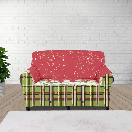 Vista 13 de Horeset Fundas elásticas para sofá con diseño de flores otoñales, lavables para sofá de 2 cojines, funda protectora para mascotas y perros