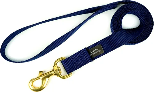 Vista 36 de Country Brook Petz - Correa para perro de nailon duradera de estilo tradicional de 1 pulgada con broche fácil de usar para razas pequeñas, medianas