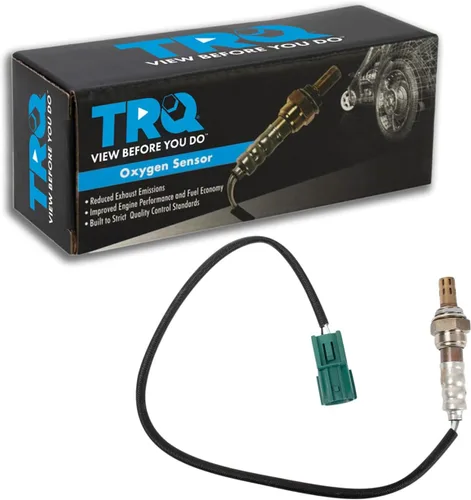 Vista 318 de TRQ Sensor de Oxígeno O2 de 4 Hilos de Banda Estrecha Compatible con VW Atlas 2.0L 2018-21, VW GTI 2.0L 2016-18, Audi A3 Quattro 2.0L 2015-18, VW