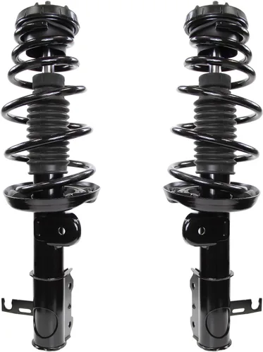 Vista 43 de Detroit Axle - Puntales 4WD para Ford Expedition Lincoln Navigator 1997-2002, 4 puntales completos con muelle helicoidal delantero trasero 1998 1999