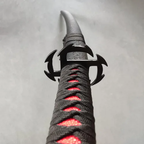 Vista 7 de Kurosaki's Tensa Zangetsu Version 2 Samurai Sword Anime Katana for Cosplay, Collection, Display