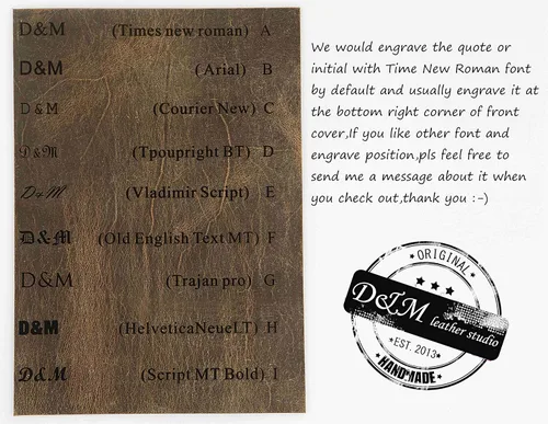 Vista 8 de Vintage retro A5 leather ring binder notebook cover/personalized leather refillable refill diary journal sketchbook - NA505WS