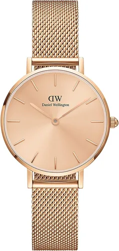 Vista 4 de Daniel Wellington Reloj Petite 1.260 in Acero Inoxidable Doble Chapado (316L) Oro Rosa, Oro