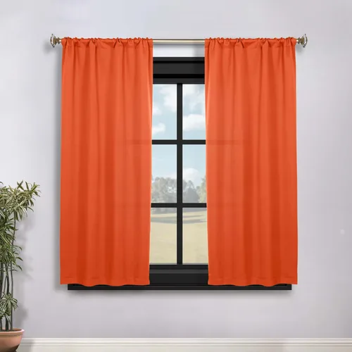 Vista 136 de Superior Cortinas opacas, oscurecimiento de habitación, dormitorio, cortinas, cocina, detalles de ventana de sala de estar, bloqueo solar, térmico