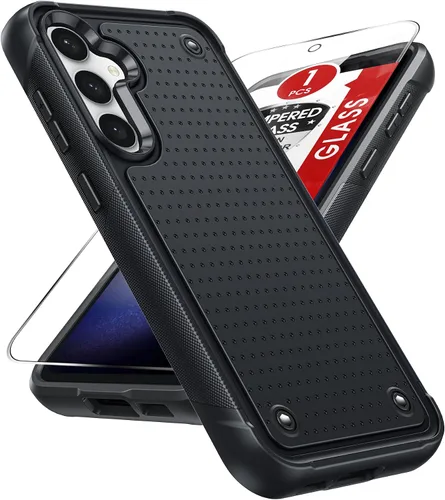 Vista 31 de LeYi Funda para Galaxy S21 FE-5G: Funda Samsung S21 FE con protector de pantalla, doble capa protectora de policarbonato duro y TPU suave Android