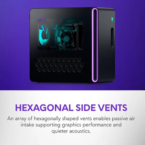 Vista 7 de Alienware Escritorio para juegos, RTX 5060 Ti, Intel Ultra7 265F
