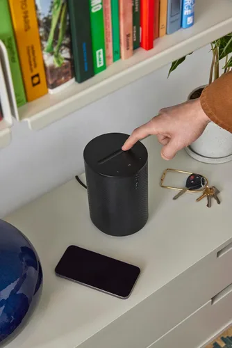 Vista 7 de Sonos Era 100 SL - Altavoz compacto sin micrófono, color negro