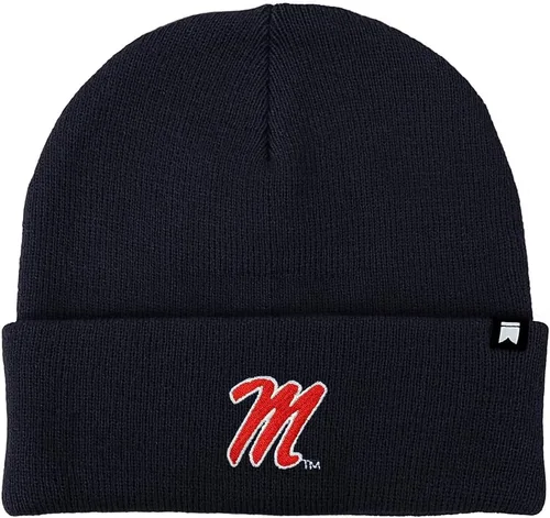 Vista 24 de Campus Lab Oficial Gorro de punto universitario - Unisex para hombres y mujeres Universidad de Auburn/Logotipo del equipo/B