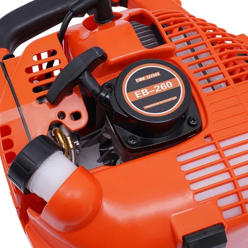 Vista 3 de Soplador de hojas a gas, soplador de gas portátil, soplador de hojas inalámbrico con tubo de explosión desmontable, 25.4 cc, 2 tiempos, 4.59