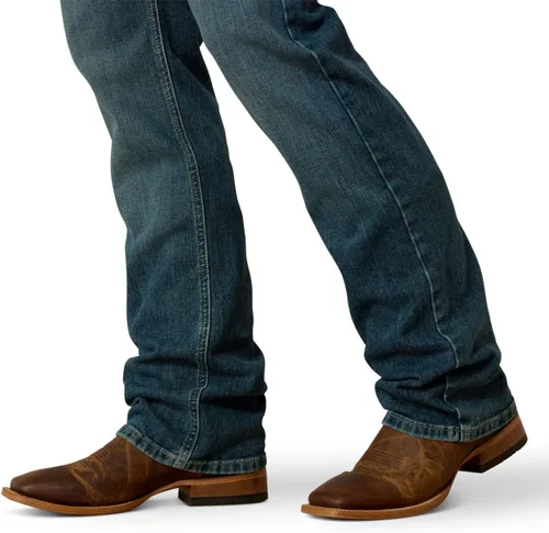 Vista 6 de Ariat Men's M4 Low Rise Stretch Legacy Boot Cut Jean Freeman