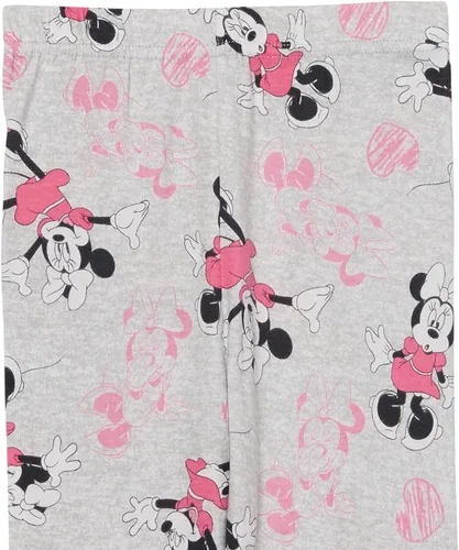 Vista 8 de Disney Girls' Minnie Mouse 2-Piece Snug-Fit Cotton Pajamas Set