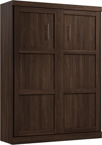 Vista 26 de Bestar Cama Murphy completa, gris corteza, pur, 59 W
