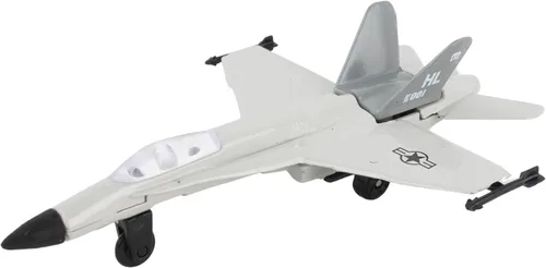 Vista 4 de Daron Boeing - Juego militar de 12 piezas con avión modelo de metal fundido a presión con piezas de plástico, vehículos y accesorios militares