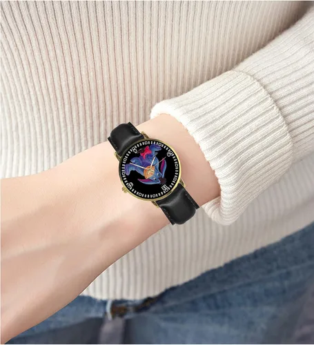 Vista 2 de XUTAI Relojes de pulsera de cuarzo para mujer negocios ocio unisex imagen personalizada reloj de cuero para hombres y mujeres Plateado