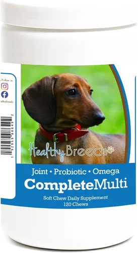 Vista 59 de Healthy Breeds Affenpinscher todo en uno multivitamínico suave masticable 120