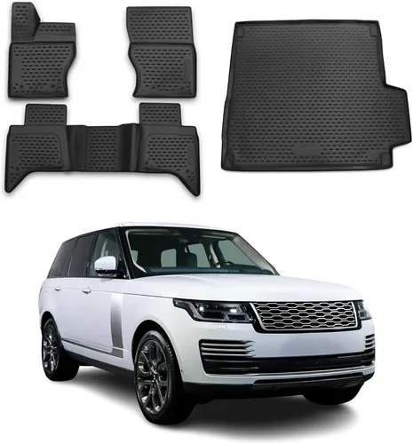Vista 12 de OMAC Alfombrillas de carga Liner para Land Rover Range Rover Sport 2006-2009 Impermeable TPE