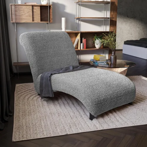 Vista 2 de PAULATO BY GA.I.CO. Funda para Silla de Tumbona Sin Brazos - Funda Deslizante para Silla de Tumbona - Funda para Sofá de Salón - Fundas Deslizantes