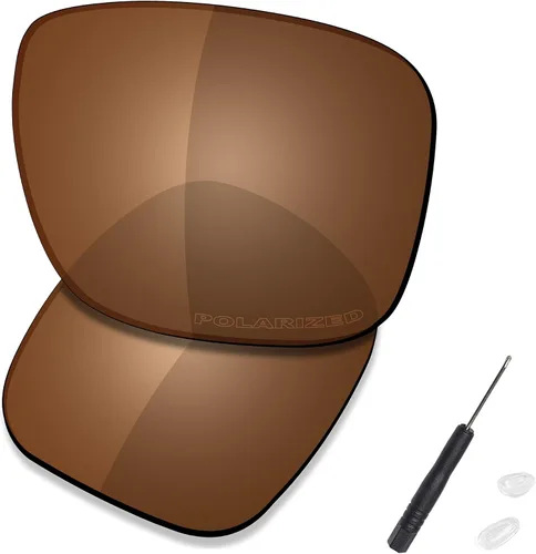 Vista 25 de SAUCER Premium Replacement Lenses & H20 Screwdriver & Nose Pieces for Oakley Holbrook Metal OO4123 UV400 Protection