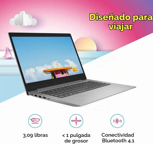 Vista 2 de Laptop Lenovo IdeaPad 3 modelo 2022, pantalla FHD de 15.6 pulgadas, procesador Intel de doble núcleo, gráficos Intel UHD, 20 GB RAM, 256 GB PCIe