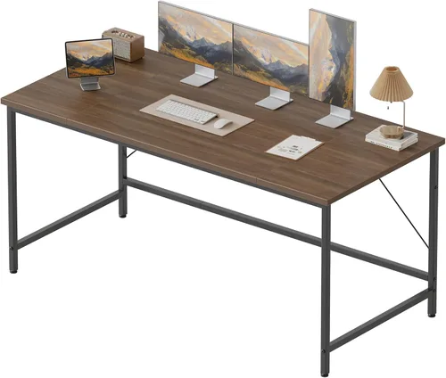Vista 98 de Mericonia Escritorio para computadora, escritorio de juegos para espacios pequeños, mesa de estilo moderno y simple para oficina en casa, mesa