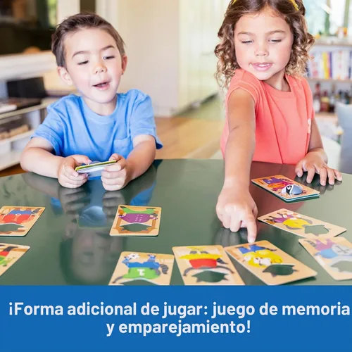 Vista 6 de Educational Insights Raccoon Rumpus - Lindos juguetes y juegos de mesa educativos para preescolar, juegos de color y memoria para niños, juego 2