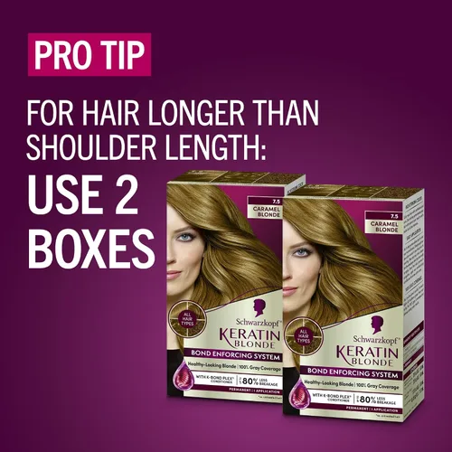 Vista 43 de Schwarzkopf Keratin - Tinte para el cabello rubio, 7.0 rubio ceniza oscuro, coloración permanente de calidad profesional, sistema de refuerzo