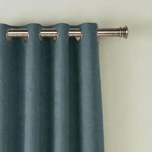 Vista 2 de Deco Window - Varilla ajustable para cortinas para ventanas de 18 a 44 pulgadas, poste de hierro de 1 pulgada extendible de alta resistencia