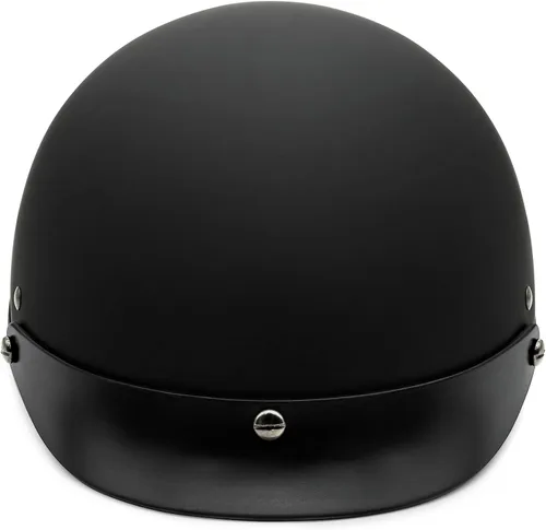 Vista 3 de VCAN Cruiser - Casco de motocicleta sólido, cobertura de media cara