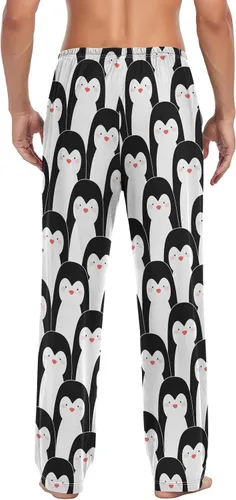 Vista 2 de Cute Pajama Pants Mens Lounge Pants Super Soft Men Pajama Bottoms with Pockets Drawstring